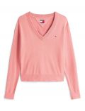 Maglia manica lunga Tommy Jeans - salmone - 4