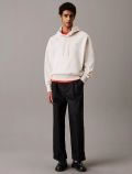 Maglia in felpa cappuccio Calvin Klein - beige - 2