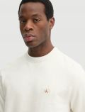 Maglia in felpa Calvin Klein - avorio - 1