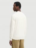 Maglia in felpa Calvin Klein - avorio - 4