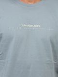 T-shirt manica corta Calvin Klein - petrolio - 1