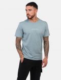 T-shirt manica corta Calvin Klein - petrolio - 3