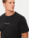 T-shirt manica corta Calvin Klein - black - 1