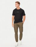 T-shirt manica corta Calvin Klein - black - 2