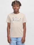 T-shirt manica corta Jack & Jones - beige - 0