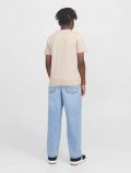 T-shirt manica corta Jack & Jones - beige - 4