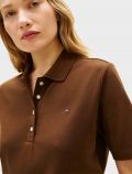 Polo manica corta Tommy Hilfiger - brown - 1