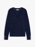 Maglia manica lunga Tommy Hilfiger - blu notte - 5
