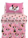 Trapunta 1 piazza Disney - rosa - 1
