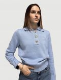 Maglia manica lunga Guess Jeans - azzurro - 0