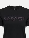T-shirt manica corta Only - black - 1