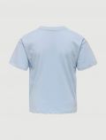 T-shirt manica corta Only - azzurro - 2