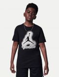 T-shirt manica corta sportiva Jordan - nero - 0