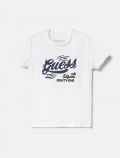 T-shirt manica corta Guess - bianco - 0