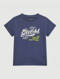 T-shirt manica corta Guess - denim blu - 0
