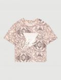 T-shirt manica corta Guess - baroque rose - 0