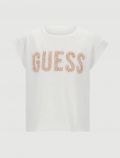 T-shirt manica corta Guess - bianco - 0