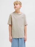 T-shirt manica corta Jack & Jones - beige - 0