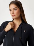 Felpa sportiva aperta Guess Sport - black - 1