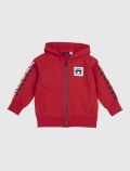 Maglia in felpa aperta Chicco - rosso - 0