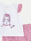 Completo maglia e pantalone corto Chicco - rosa chiaro - 1
