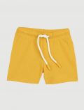 Completo maglia e pantalone corto Chicco - bianco giallo - 3