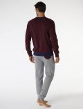 Pigiama lungo Lvb Man - bordeaux - 2