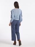 Pantalone jeans Emme - blu chiaro - 4