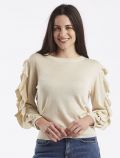 Maglia manica lunga Emme - burro - 0