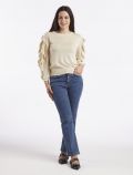 Maglia manica lunga Emme - burro - 3