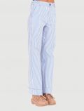 Pantalone Emme - azzurro bianco - 1