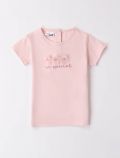 T-shirt manica corta I Do - rosa - 0