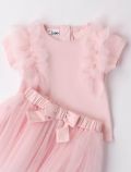 Completo maglia con gonna I Do - rosa - 1