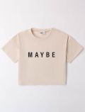 T-shirt manica corta I Do - sand - 0