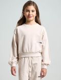 Maglia in felpa I Do - beige - 0
