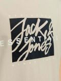T-shirt manica corta Jack & Jones - beige - 1