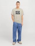 T-shirt manica corta Jack & Jones - beige - 3
