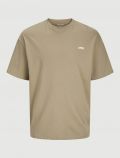 T-shirt manica corta Jack & Jones - beige - 0