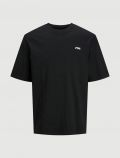 T-shirt manica corta Jack & Jones - black - 0