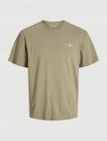 T-shirt manica corta Jack & Jones - corda - 0