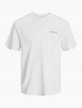 T-shirt manica corta Jack & Jones - white - 0