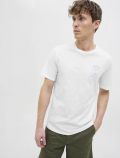 T-shirt manica corta Jack & Jones - bianco - 3