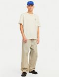 T-shirt manica corta Jack & Jones - beige chiaro - 4
