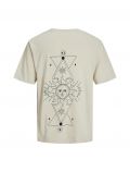 T-shirt manica corta Jack & Jones - beige chiaro - 6