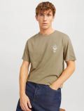 T-shirt manica corta Jack & Jones - corda - 0
