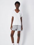 T-shirt manica corta sportiva Champion - bianco - 2