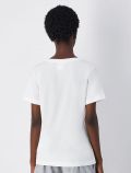 T-shirt manica corta sportiva Champion - bianco - 3