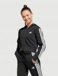 Felpa sportiva aperta Adidas - black - 0