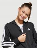 Felpa sportiva aperta Adidas - black - 1