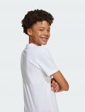 T-shirt manica corta sportiva Adidas - white - 3